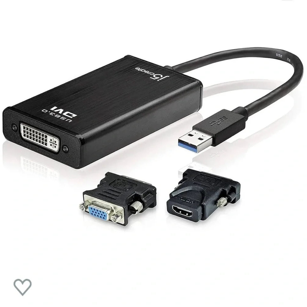 j5create USB 3.0 DVI Display Adapter EUC