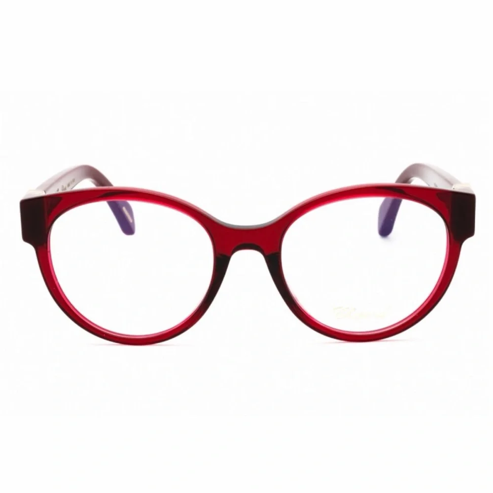 New! Chopard VCH350S 0954 Red/Burgundy Women Glasses, Authentic