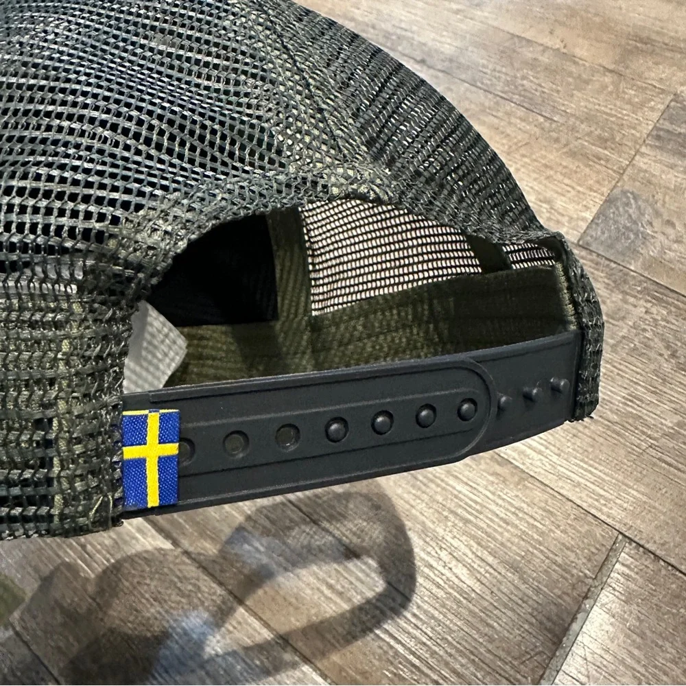 Fjällräven Green Trucker Hat Badge Langtradarkeps NWOT