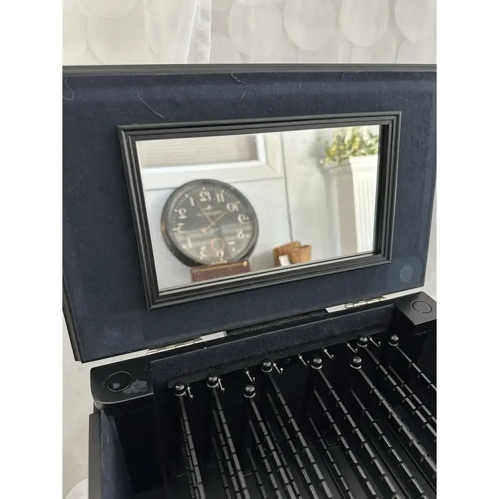 Lori Greiner Black Clever & Unique Creations Deluxe Jewelry Organizer Case