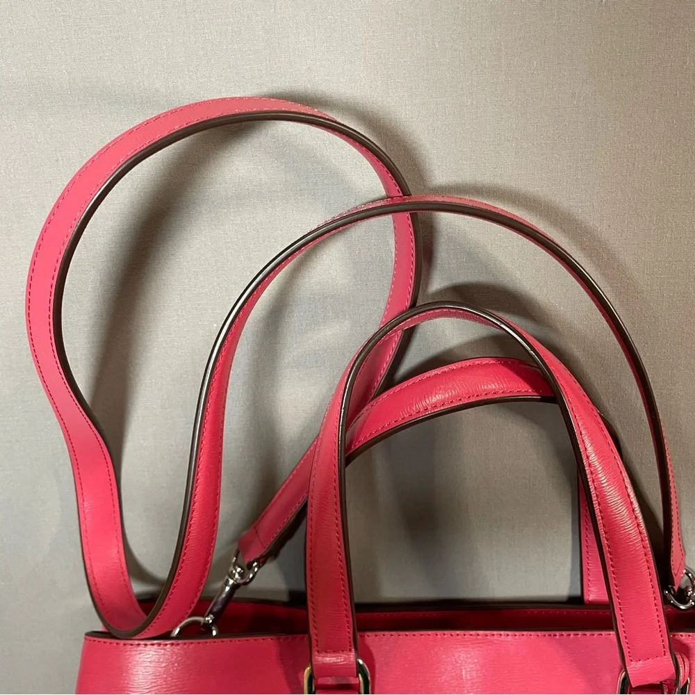 NWOT (?) LIKE NEW Lauren Ralph Lauren GORGEOUS Lowell Large Tote/Carry-All RARE