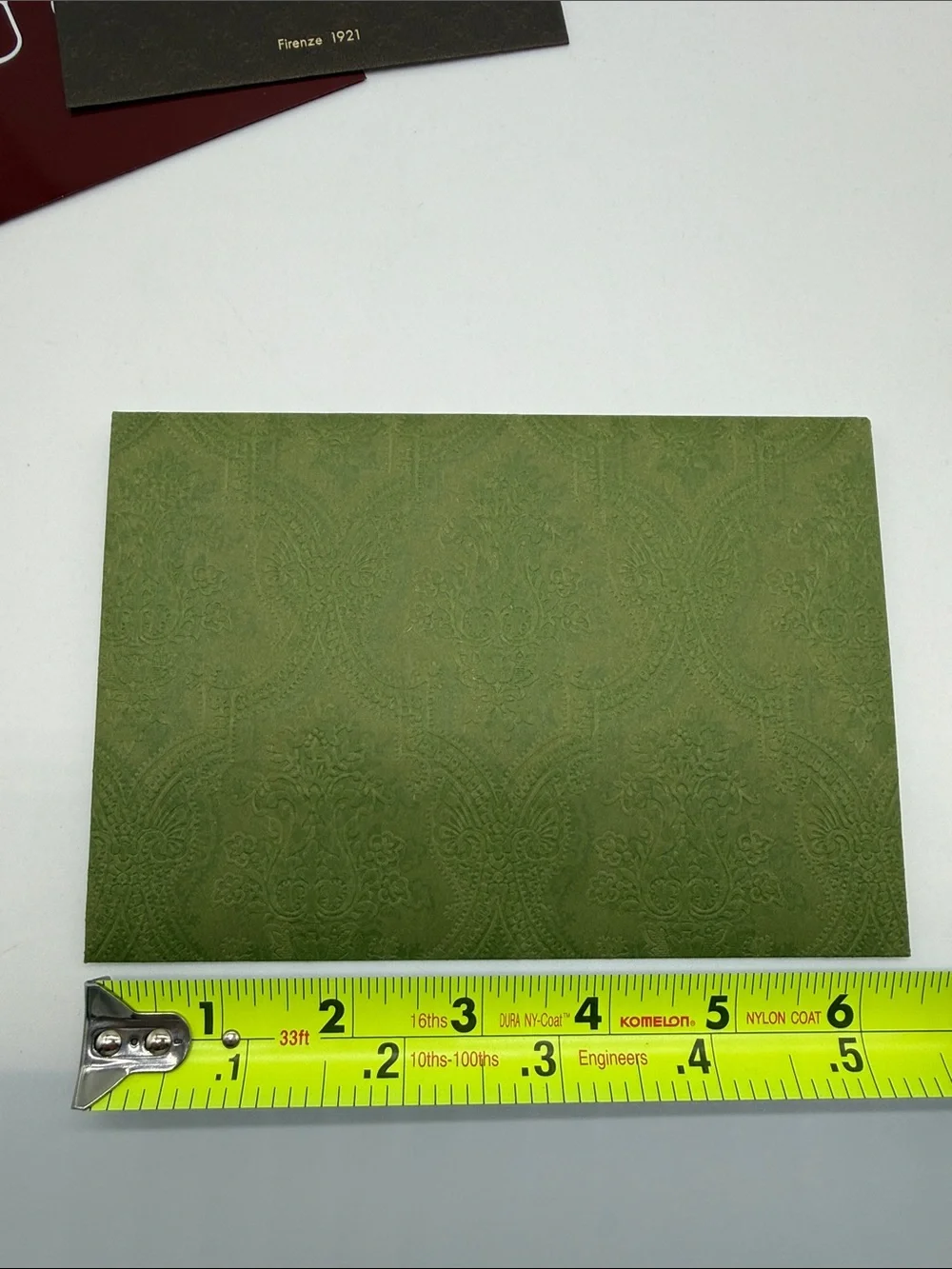 Authentic Gucci Empty Receipt Card Envelopes Receipt Holders Set of Four
