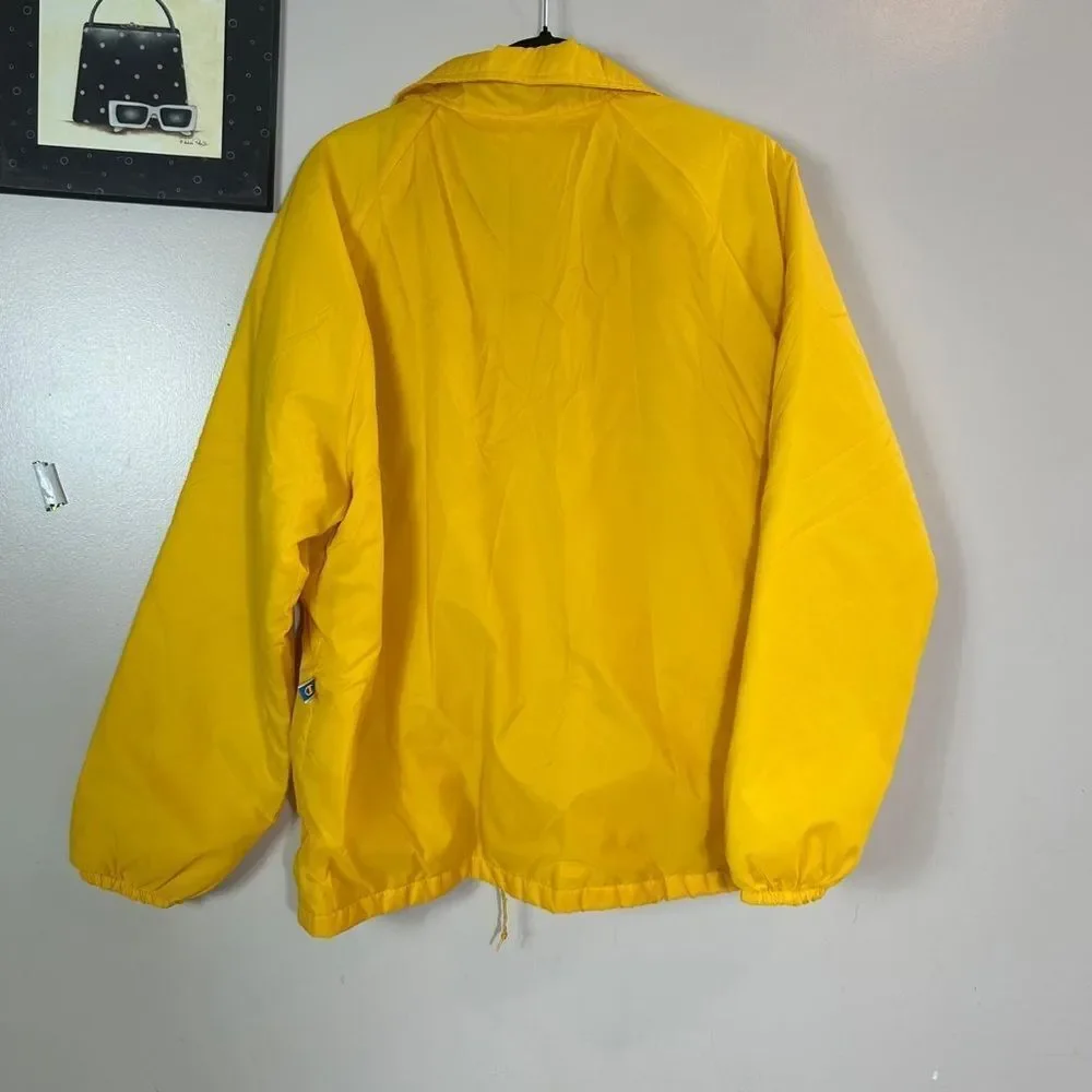 Champion Yellow Windbreaker Jacket