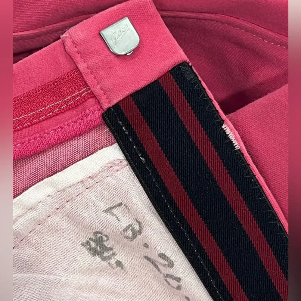 Girls Hot Pink Riding Jodhpurs | Youth Equestrian Pants Jods Breeches