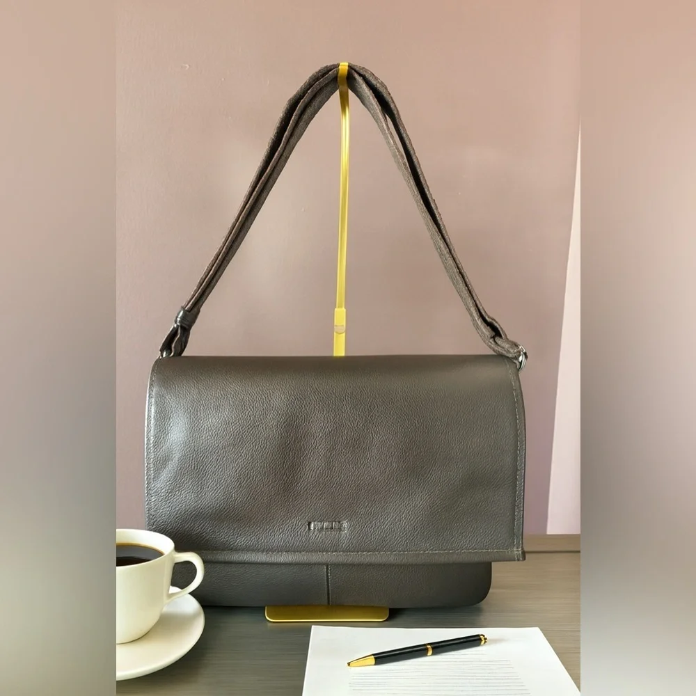 PICARD Men’s Milano Business Bag Café NWOT