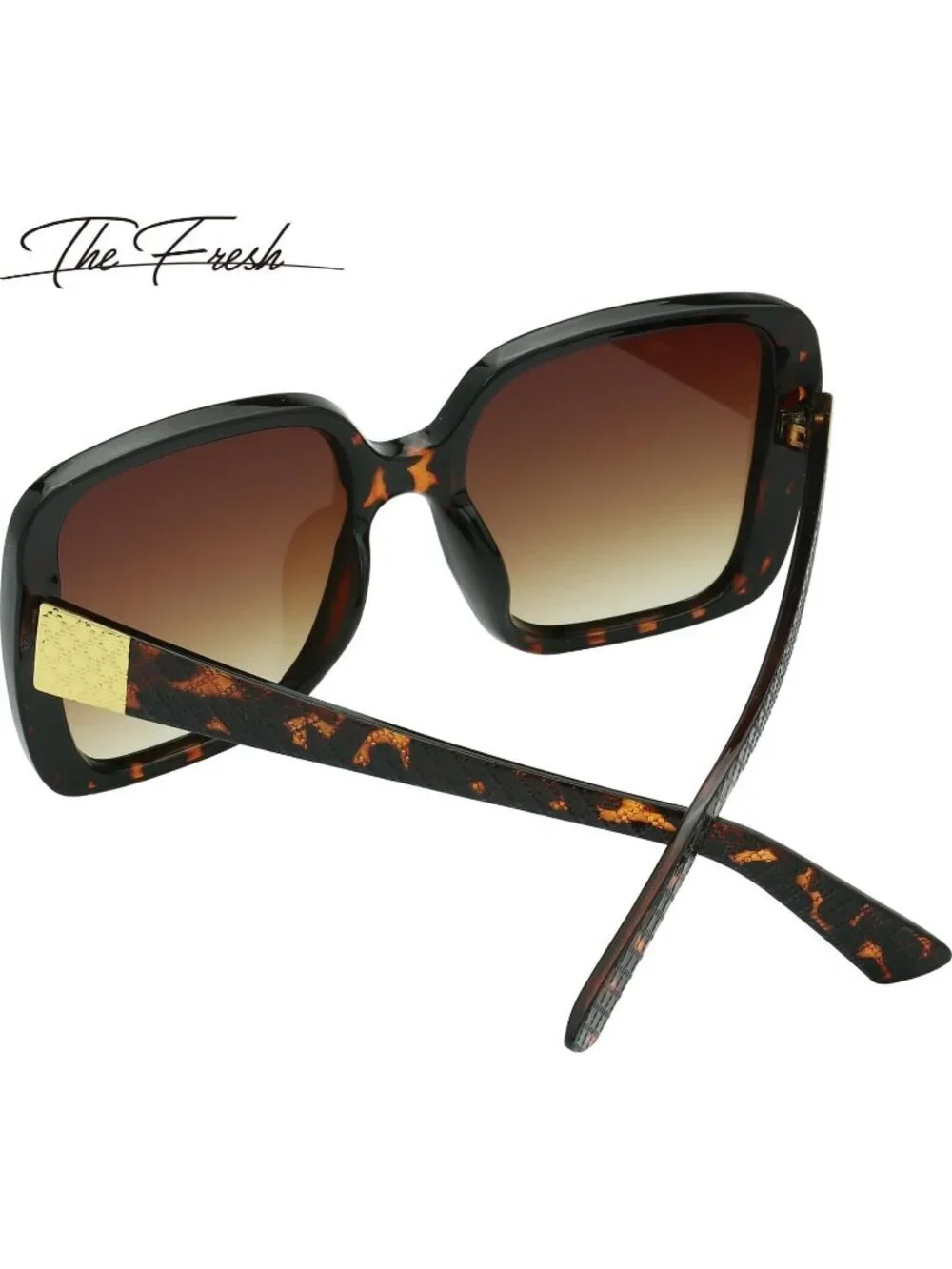 Women's Classic Crystal Elegant Beauty Design Sunglasses Box 737702 Dark Demi