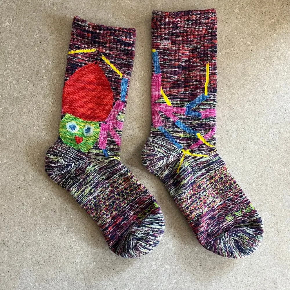 Bombas x Eric Carle Caterpillar Crew Socks Youth Y