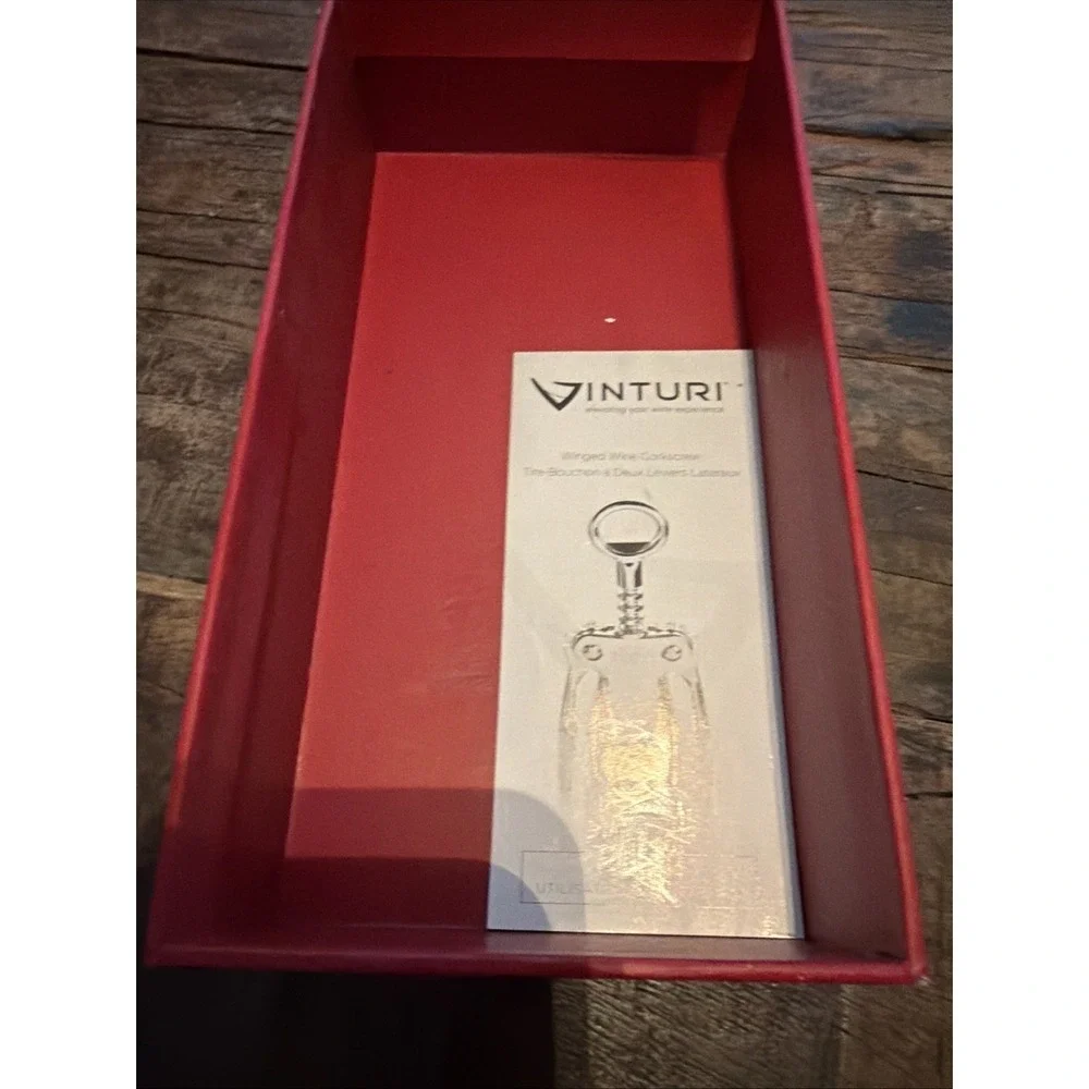 Wing Corkscrew Wine Built-in Bottle Opener, Silver, one size (V9032)