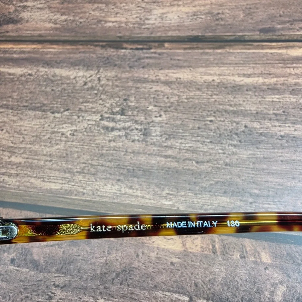 Kate Spade Daphne/S 02Y Tortoise Rectangular Eyeglasses Frames Italy 53-14-130