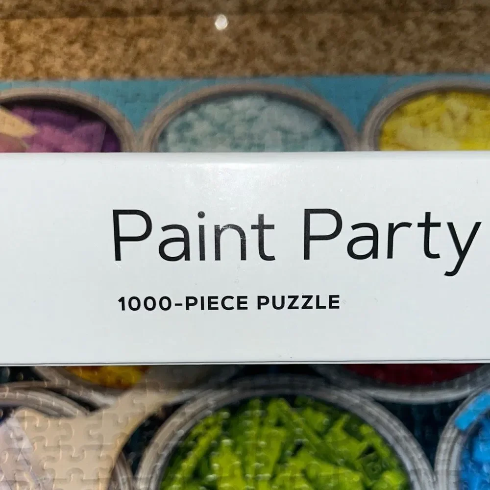 LEGO Paint 🎨 Party Puzzle 🧩 with Vibrant Colors 1000 Piece Brain 🧠 Challenge