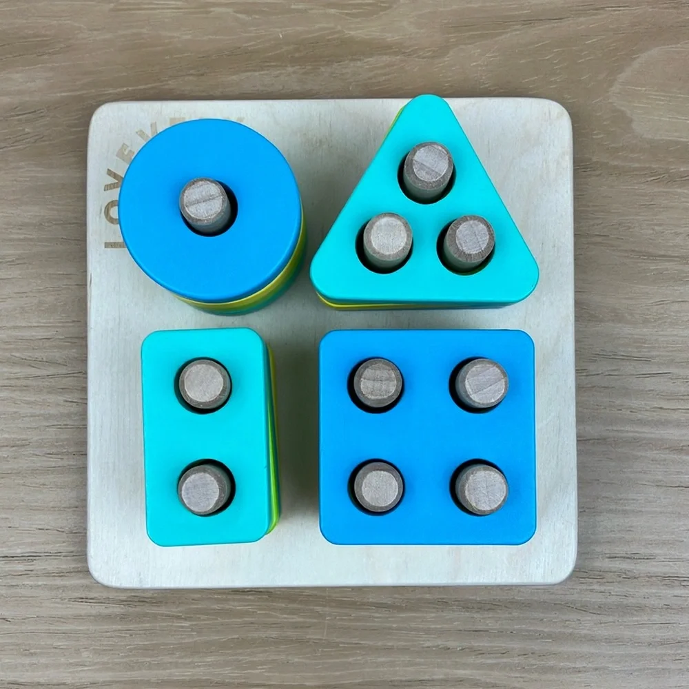 Lovevery Sort & Stack Peg Puzzle