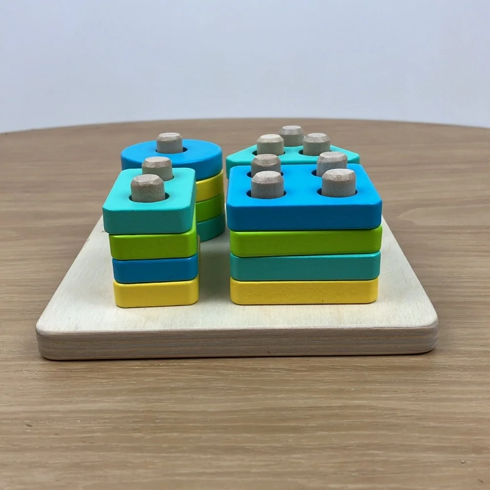 Lovevery Sort & Stack Peg Puzzle
