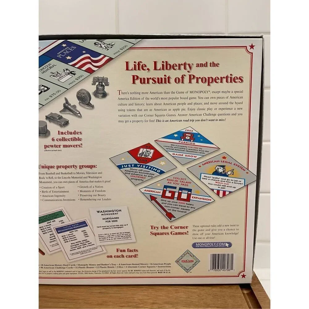 Monopoly America Edition