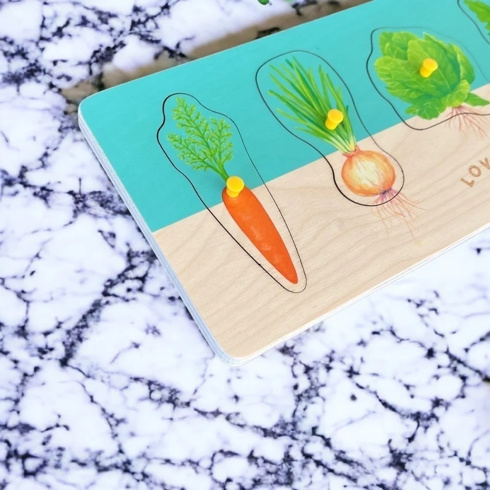 LovEvery Community Garden Puzzle form The Adventurer Play Kit Montessori