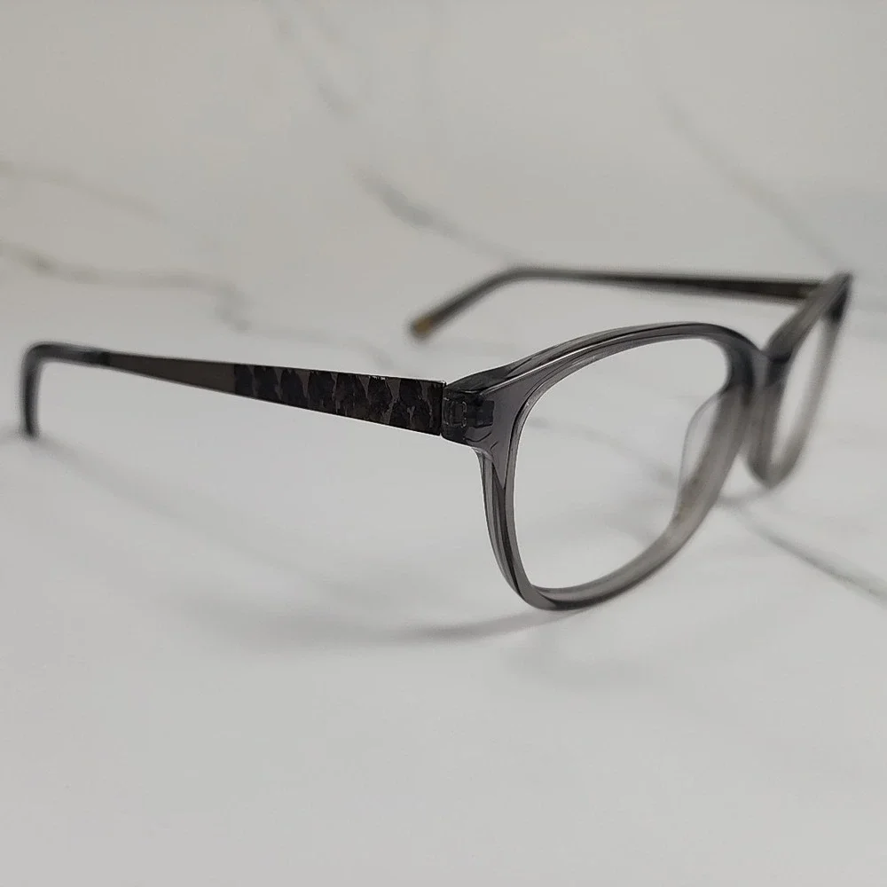 ANNE‎ KLEIN EYEGLASSES FRAMES ONLY AK5060 035 54-16-135 GREY FRAMES ONLY