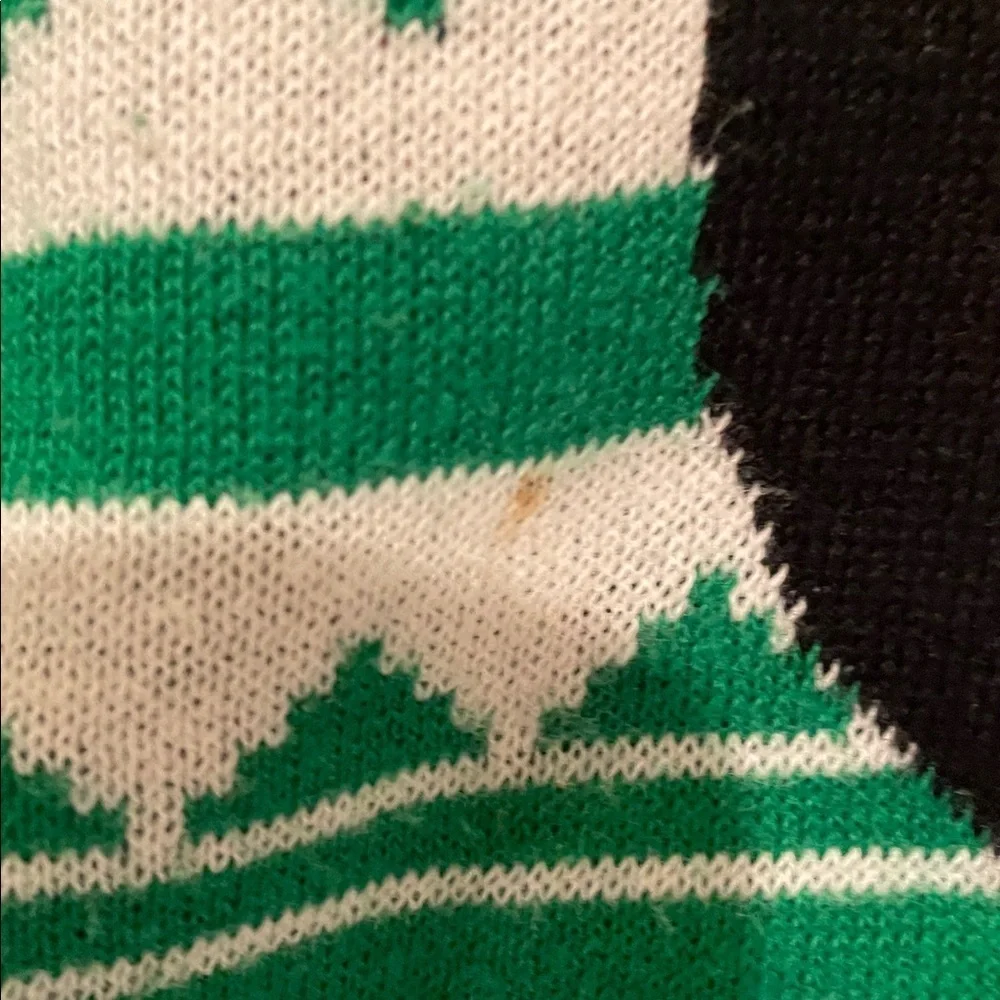 Disney Green Sweater with Festive Mickey Design