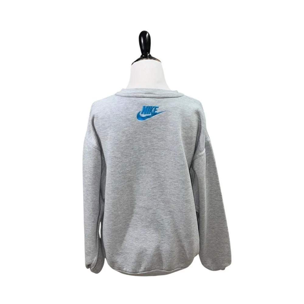 Nike FORCE Men's M Medium Crewneck Sweater Vintage 1990's Fleece Lined