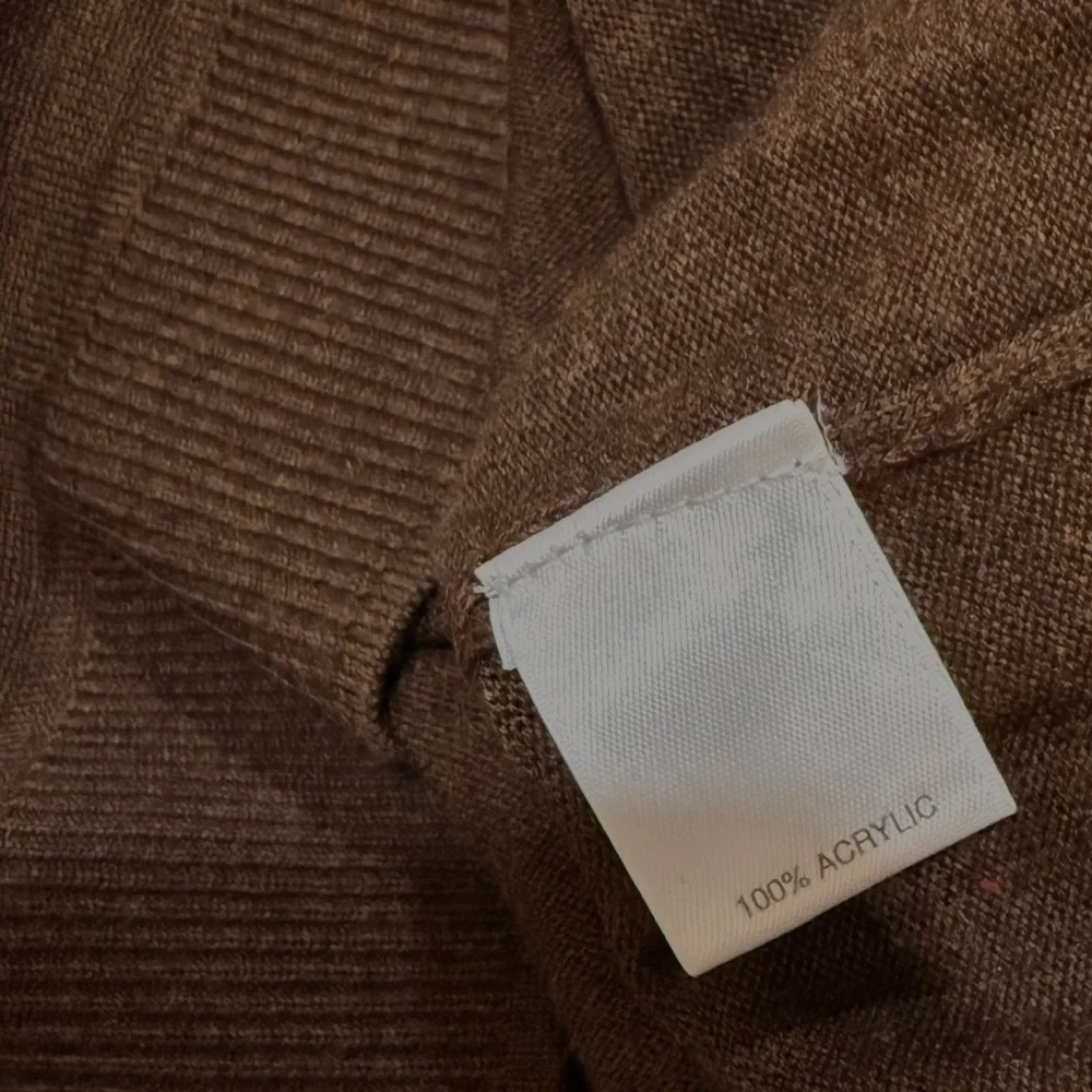 Murano Chocolate V-Neck Sweater
