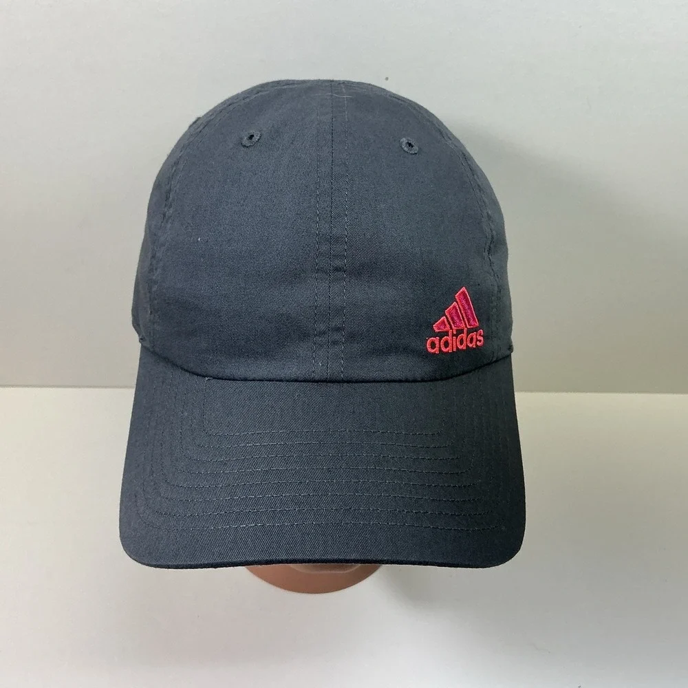 Adidas Aeroready Hat Strap Back Cap Gray Lightweight Golf Athletic Outdoor