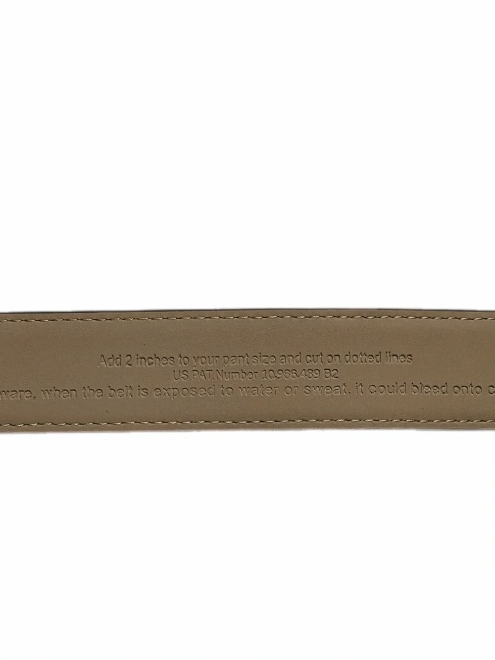 Nextbelt NWOT Go-In Cognac 2.0 Golf Ratchet Leather No Holes Belt Adjustable