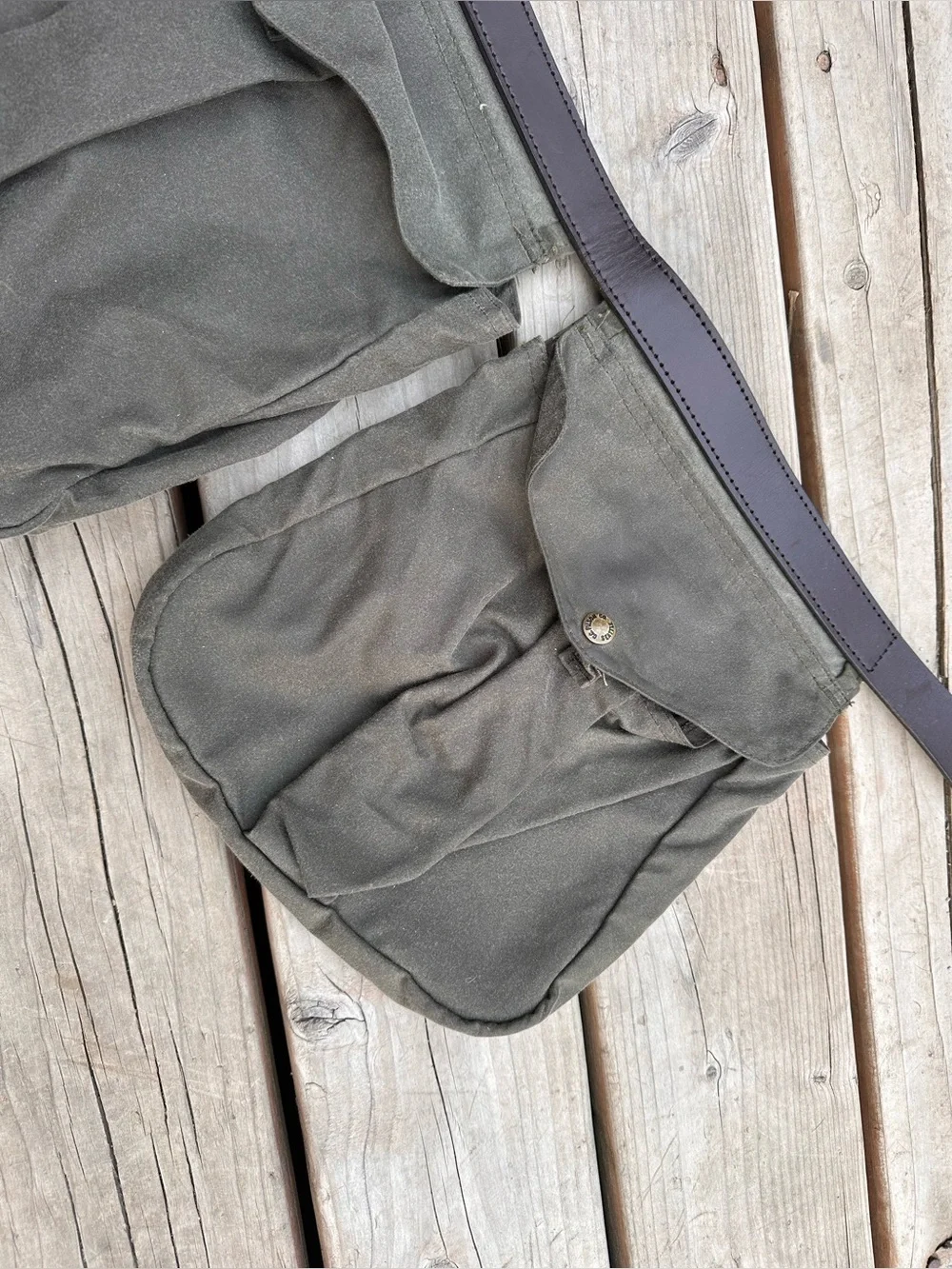 Filson Large Green Ammo Bag Belt