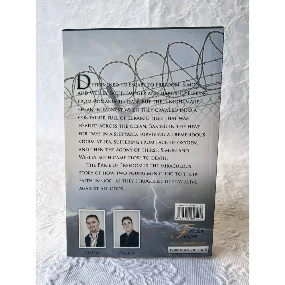 Price of Freedom : A Story of courage and faith, in the face of danger by Wesley