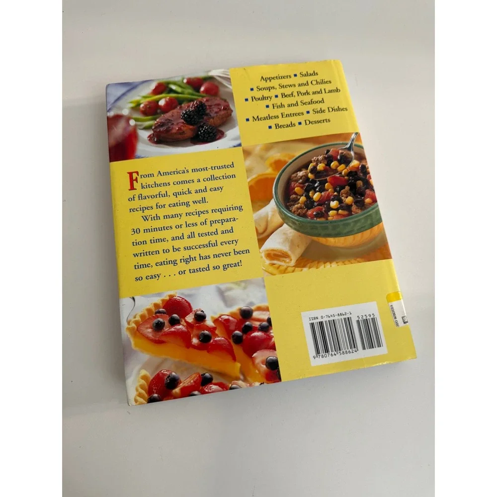 Pillsbury Fast and Healthy Cookbook 350‎ Easy Recipes Every Day Softcover