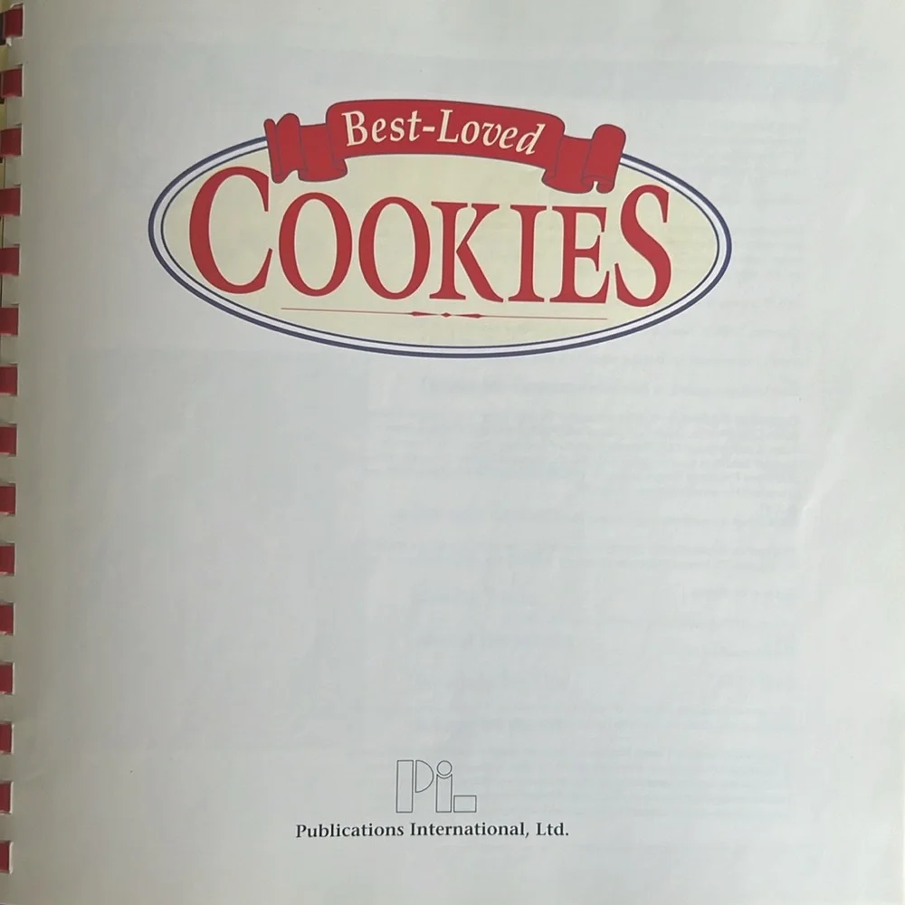 Best-Loved Cookies Cookbook