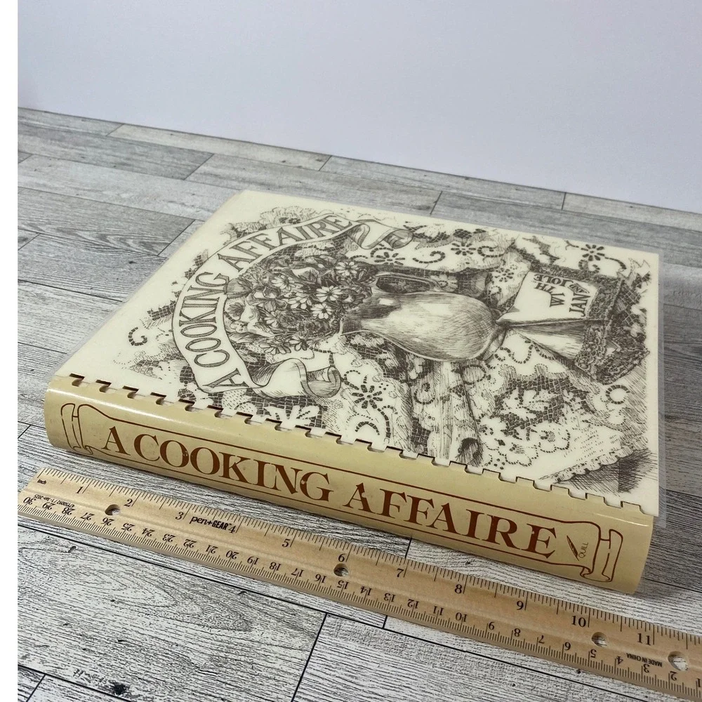 A Cooking Affaire Collection of Classics Spiral Cookbook 1987 Bertoglio Hudson