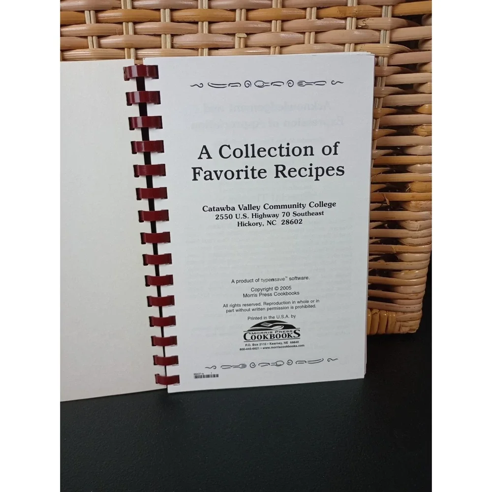 Catawba Valley Community College Nursing Cookbook Hickory,  North Carolina‎ 2005