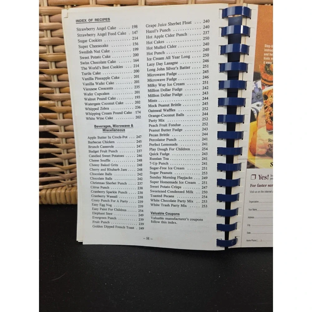Doris And Chester Johnson Memorial Cookbook‎ 1996 Jonesville Yadkinville NC