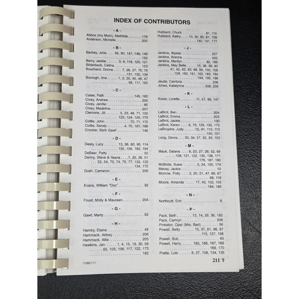 Centenary United Methodist Church Cookbook‎ Bonne Terre, MO 2011 Spiral