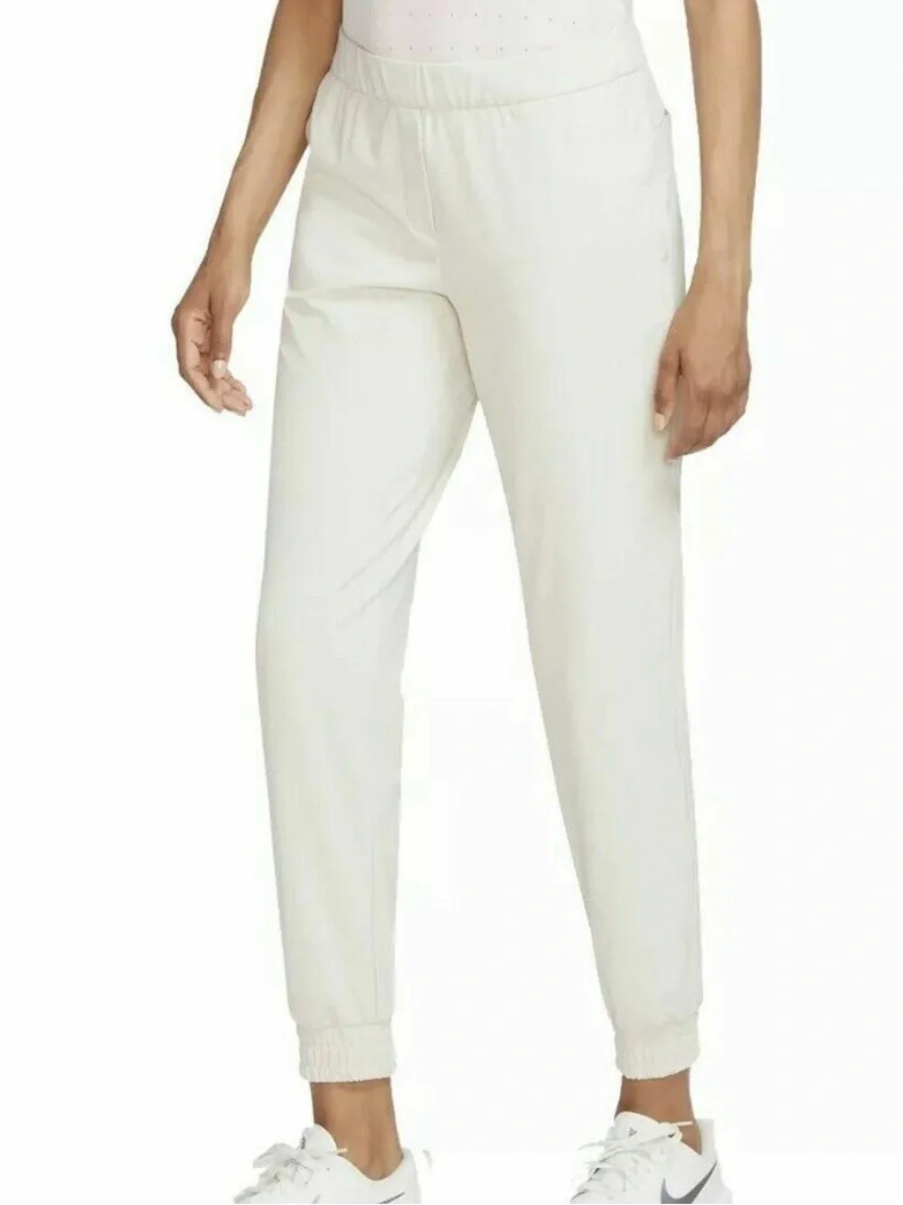 $100 NEW Nike Flex UV Golf Joggers Womens Large Light Orewood ck5811 104