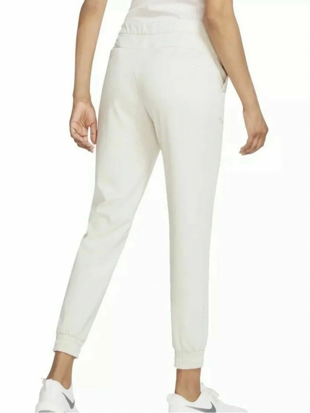 $100 NEW Nike Flex UV Golf Joggers Womens Large Light Orewood ck5811 104