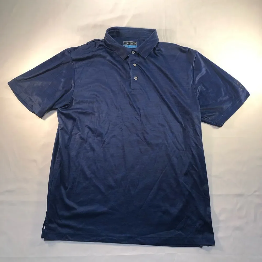 PGA Tour Blue Short sleeve size Large Polo