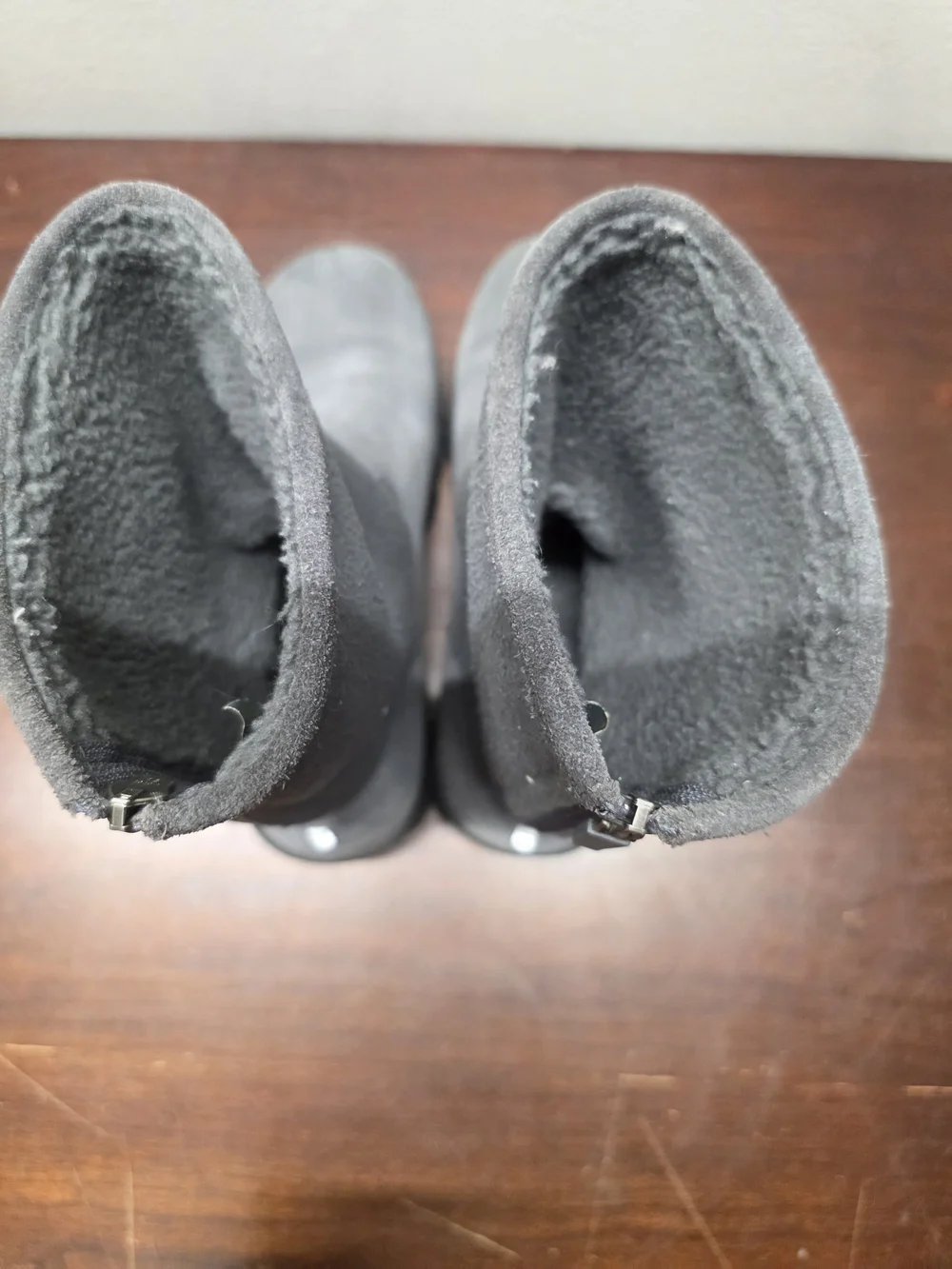 Lands' End Women's Gray Slip-On Winter Boots