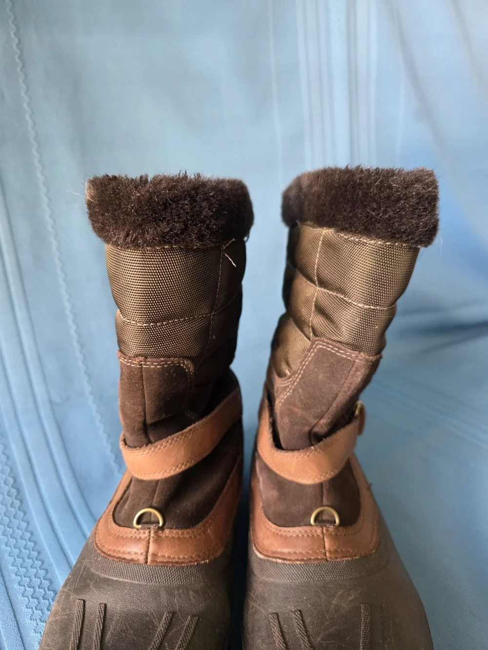 The North Face Chilkat III Waterproof Winter Snow Boots Brown Sz 8