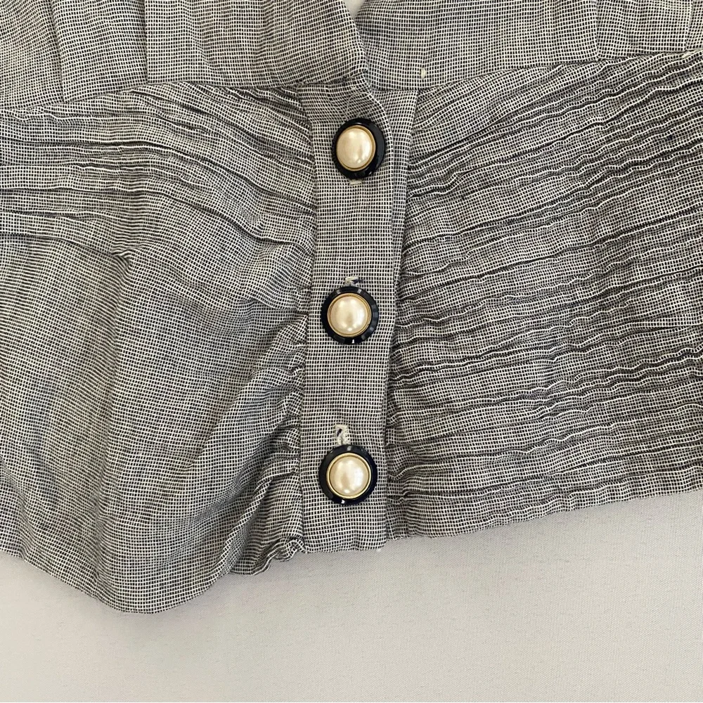 Vintage Sheri Martin Women’s Blazer Jacket Suit Top Size 10 Shoulder Pads NWT