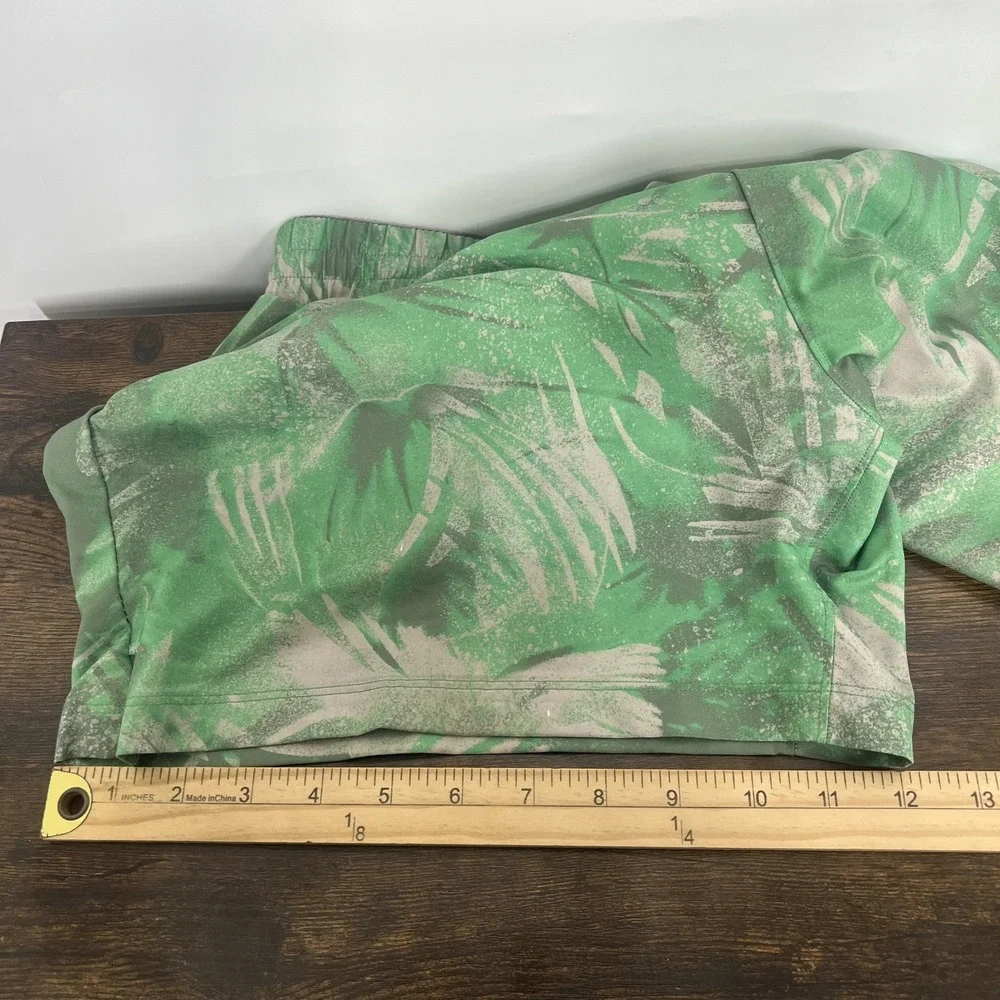 Lululemon Channel Cross Swim Shorts Mens L Palm 5