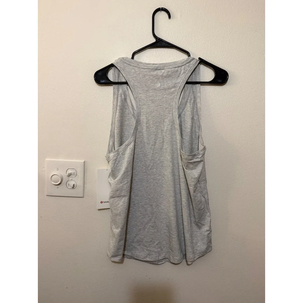 Lululemon Love Tank Heather Core Gray Size 10 NWT