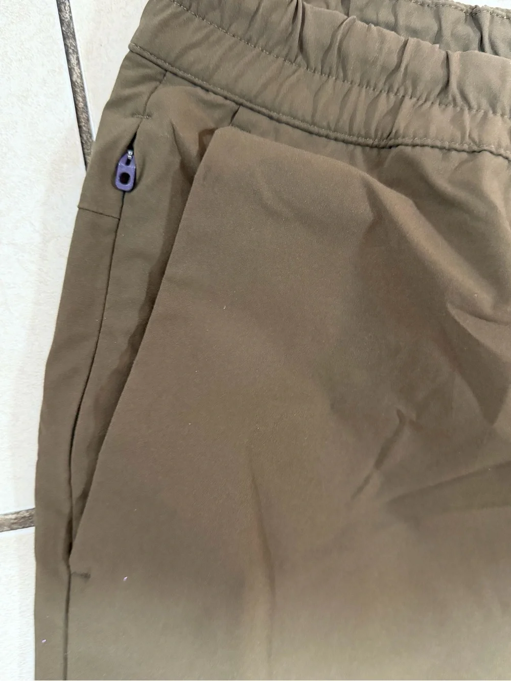 Banana Republic Men’s  Casual Drawstring Jogger Pants - Brown