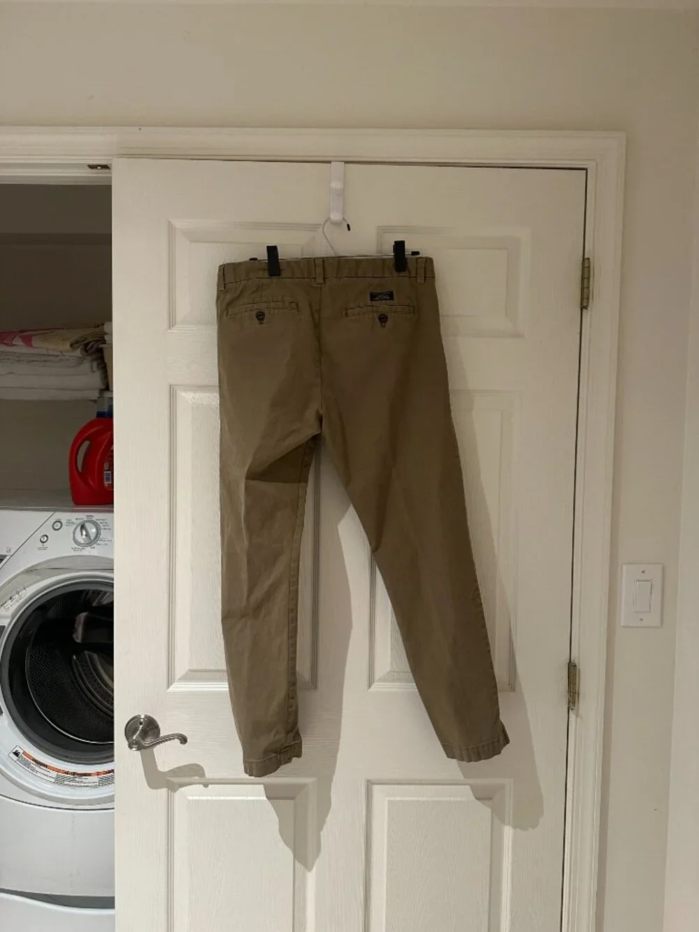 Banana Republic Fulton Skinny Chino Pants Men’s 34x30 Khaki