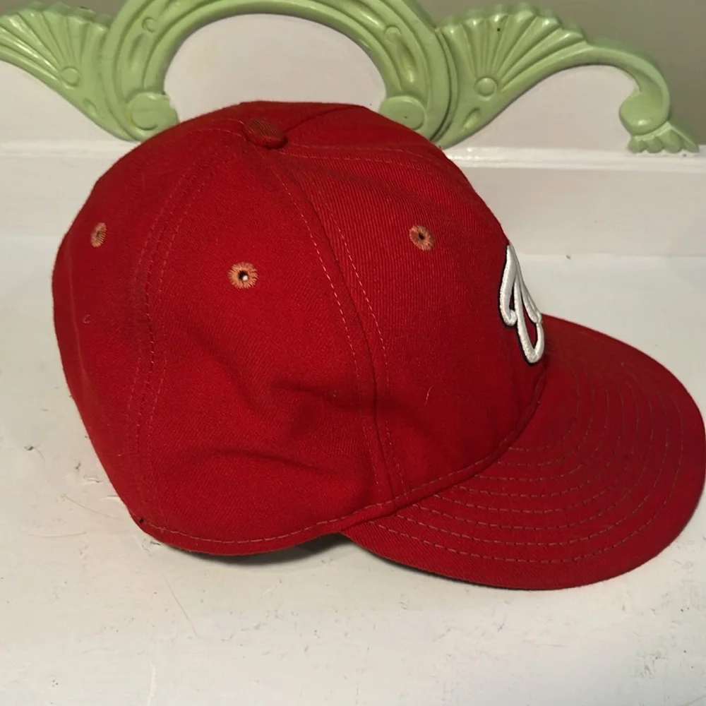 Washington Nationals MLB New Era Team Hat Ballcap Size 7 3/8