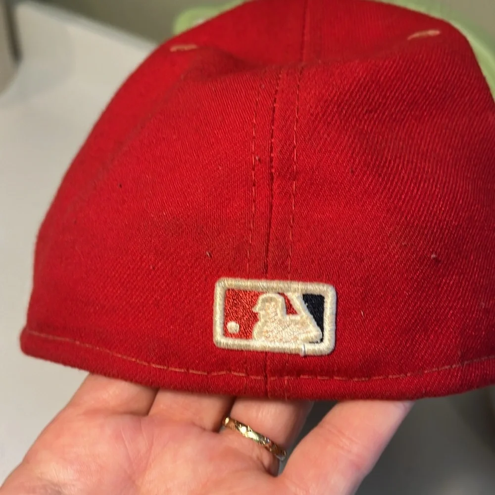 Washington Nationals MLB New Era Team Hat Ballcap Size 7 3/8