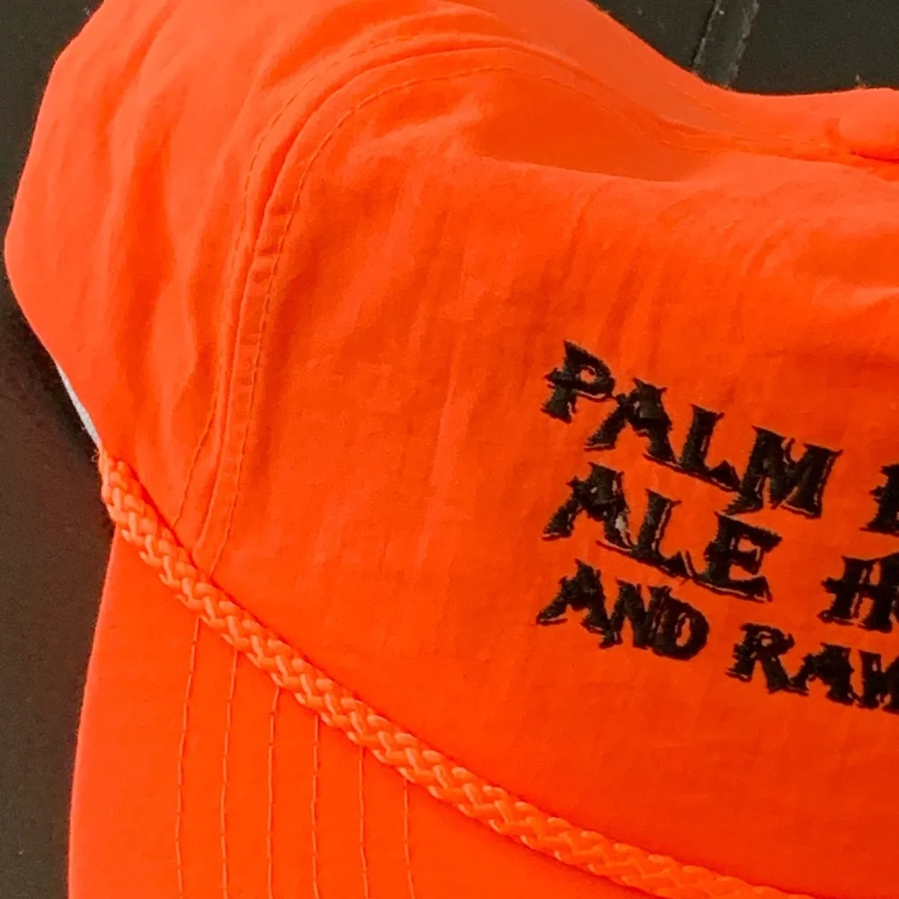 Vintage Palm Beach Ale House & Raw Bar SNAPBACK TRUCKER HAT 90’s Embroidered
