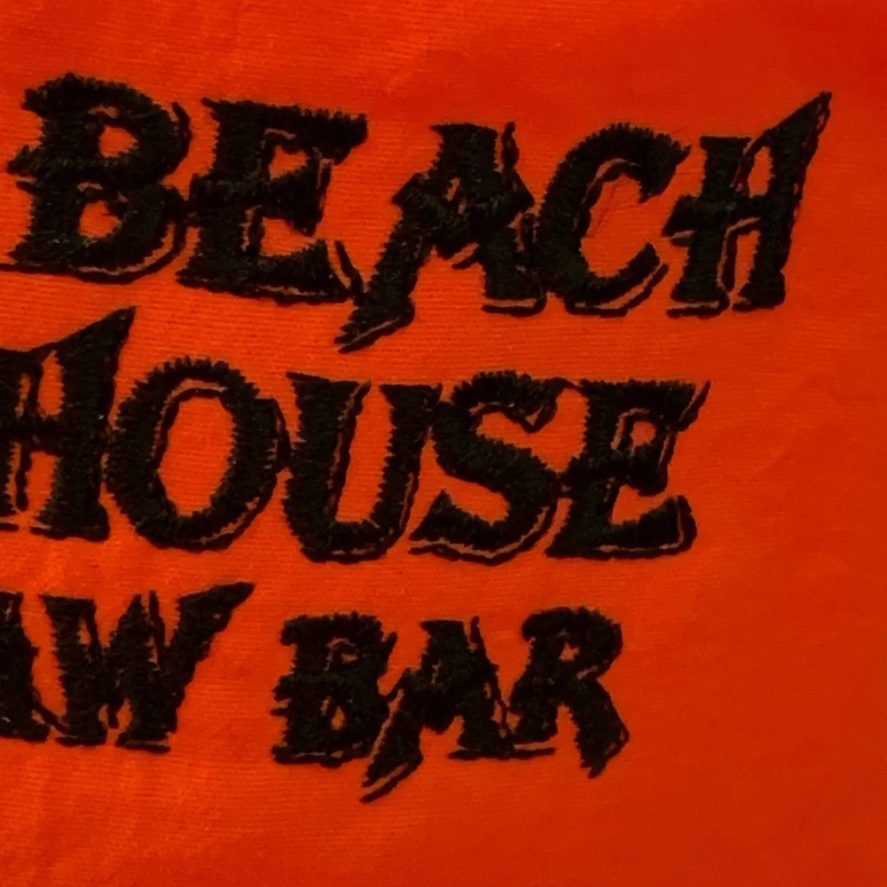 Vintage Palm Beach Ale House & Raw Bar SNAPBACK TRUCKER HAT 90’s Embroidered