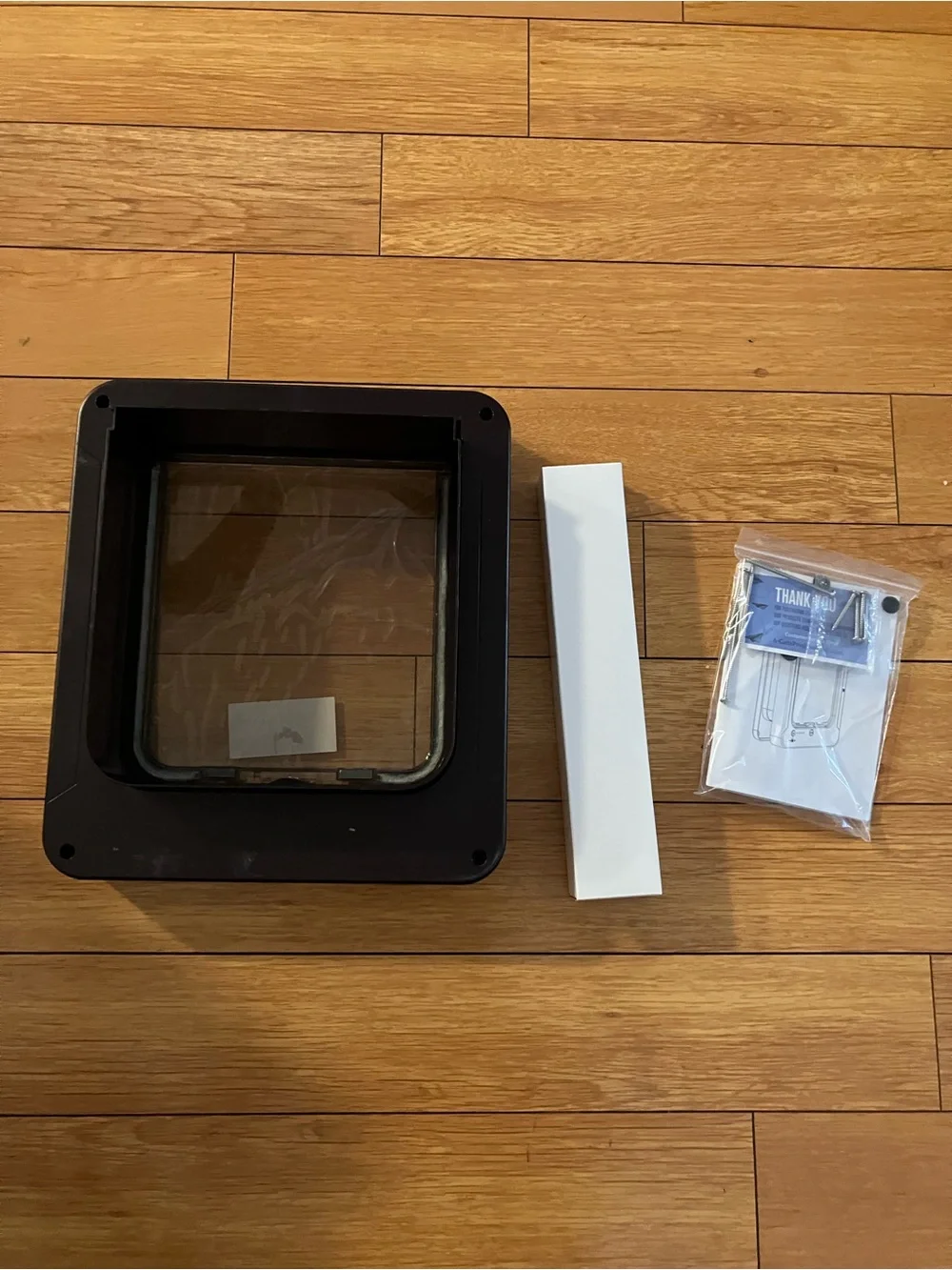 Smart Cat Door for Interior & Exterior, Black, New