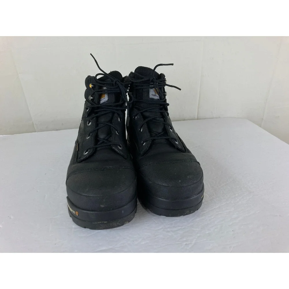 Carhartt Ground Force Work Boots Men 9.5 Black Composite Safety Toe Gorpcore