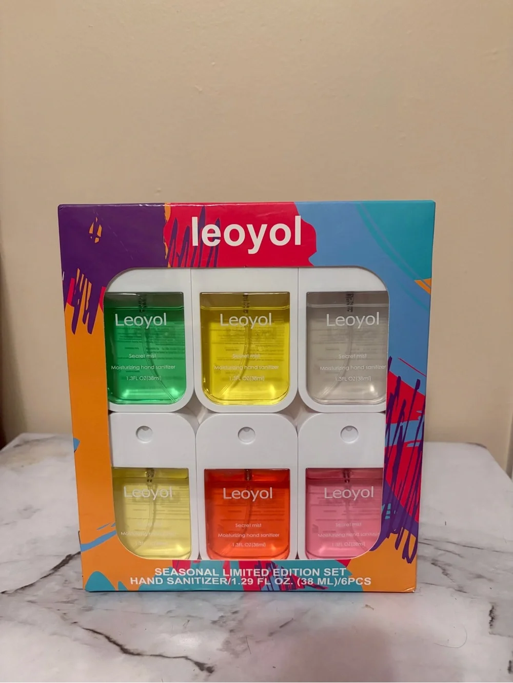 Seasonal Limited Edition Hand Sanitizer Set - Multicolor (6-Pack)