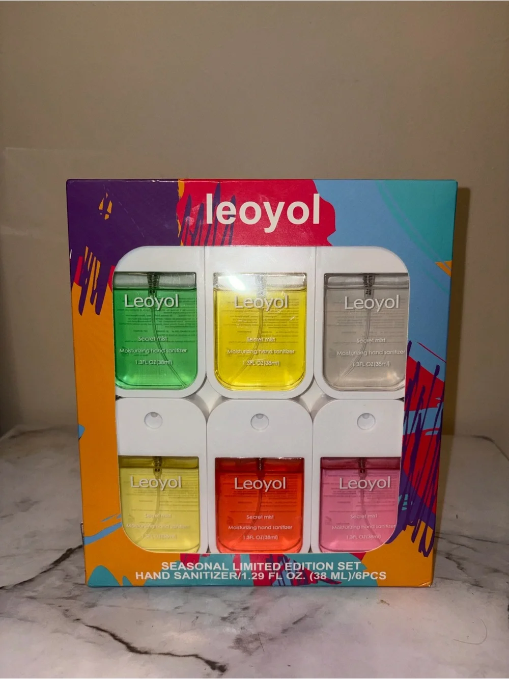 Seasonal Limited Edition Hand Sanitizer Set - Multicolor (6-Pack)